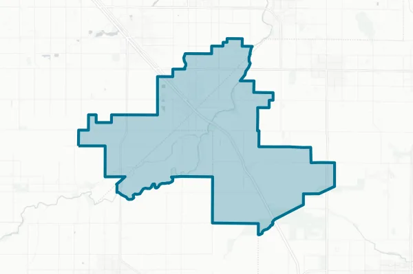 Kingsburg Joint Union High School — detail map