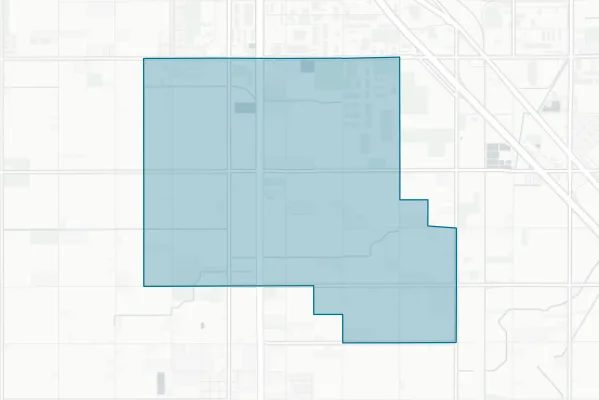 Orange Center Elementary School District — detail map