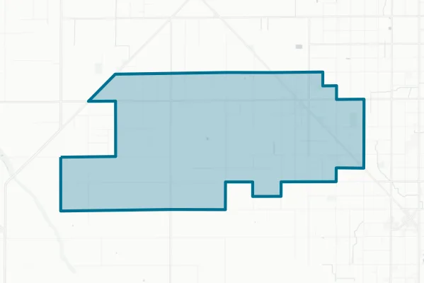 Raisin City School Dsitrict — detail map