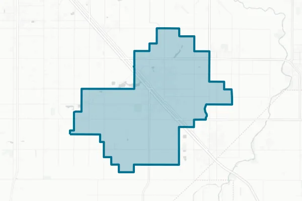 Selma Unified School District — detail map