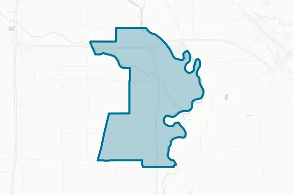 Hamilton Unified School District — detail map