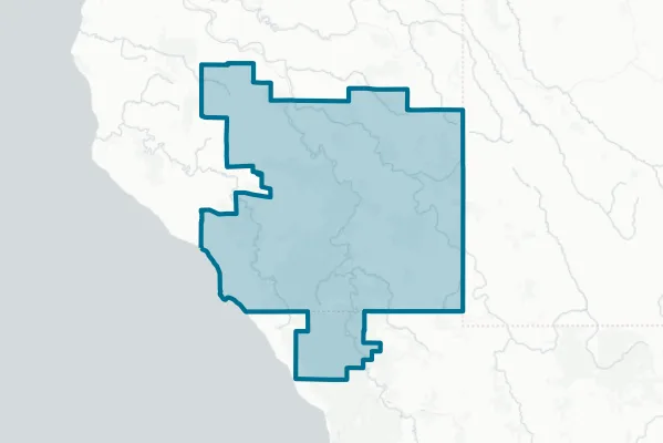 Southern Humboldt Joint Unified School District — detail map