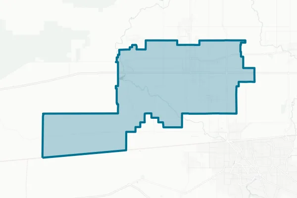 Central Union High School District — detail map