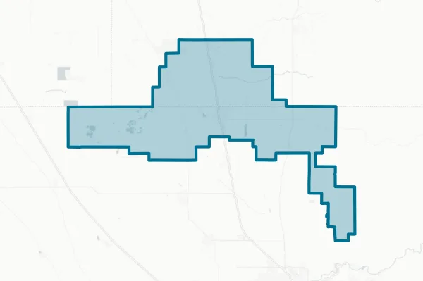 Delano Joint Union High School District — detail map