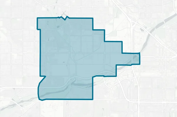 Fruitvale School District — detail map