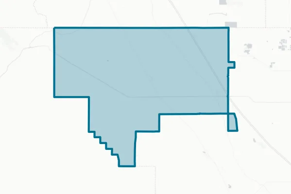 Lost Hills Union School District — detail map