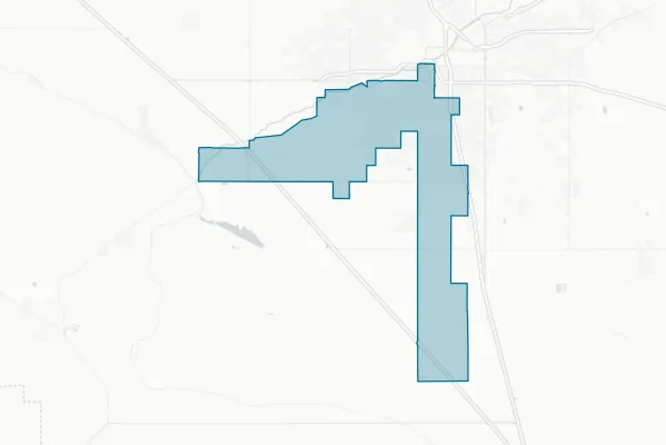 Panama-Buena Vista Union School District — detail map