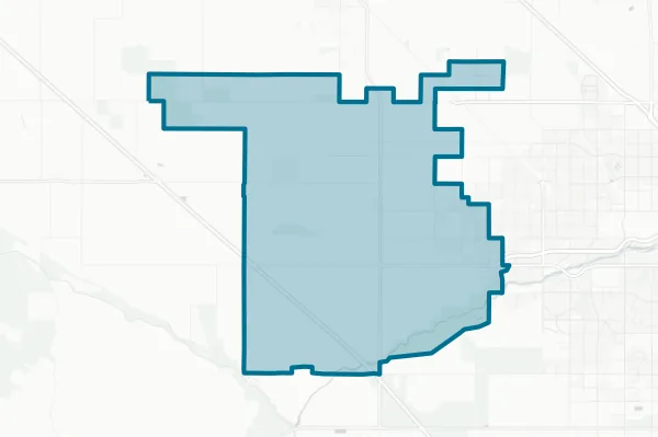 Rio Bravo-greeley Union Elementary School District — detail map