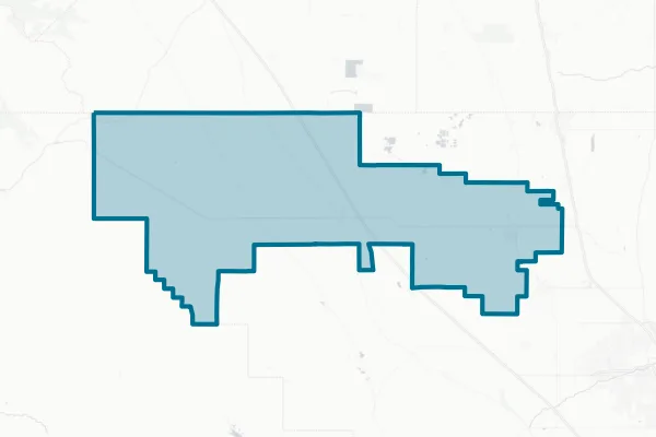 Wasco Union High School District — detail map