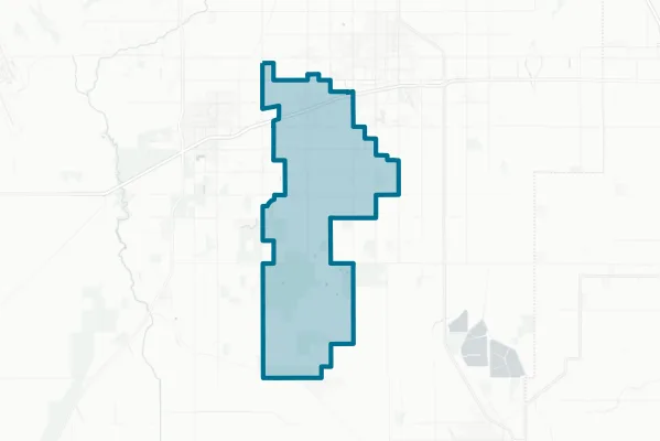 Armona Union Elementary School District — detail map