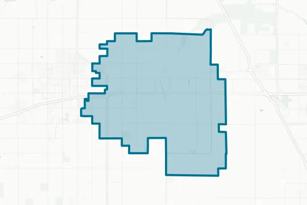 Kit Carson Union Elementary School District — detail map