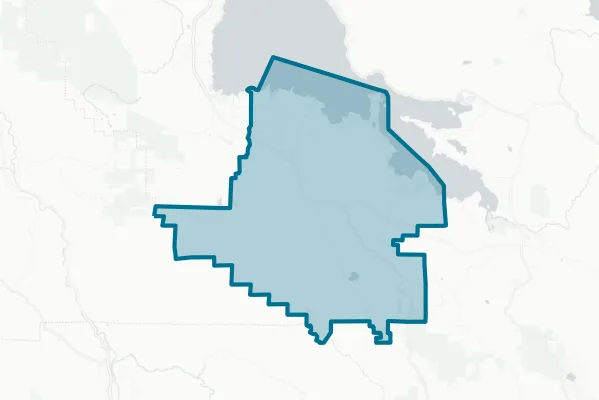 Kelseyville Unified School District — detail map