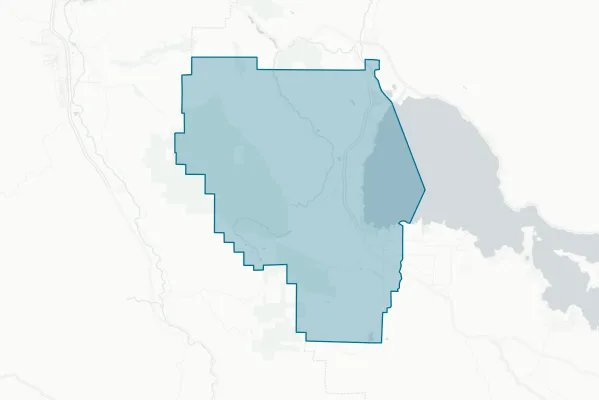 Lakeport Unified School District — detail map