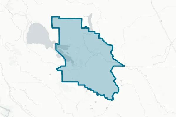 Konocti Unified School District — detail map