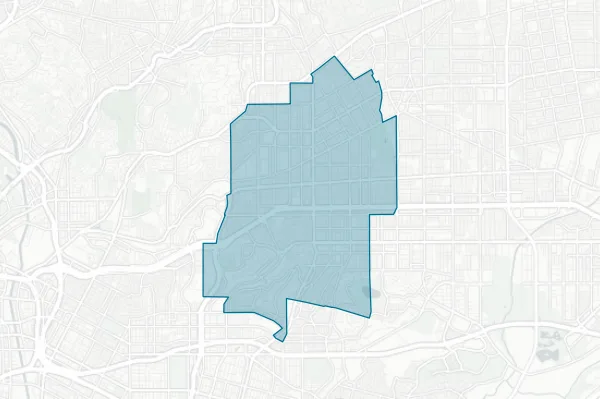 Alhambra Unified School District — detail map