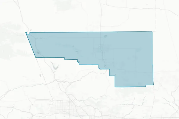 Antelope Valley Union High School District — detail map