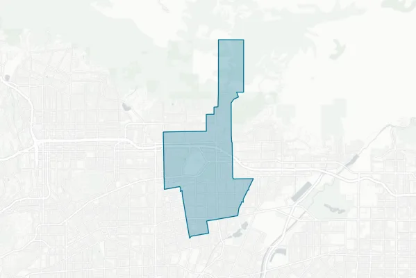 Arcadia Unified School District — detail map