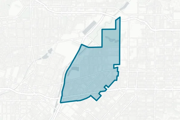 Baldwin Park Unified School District — detail map