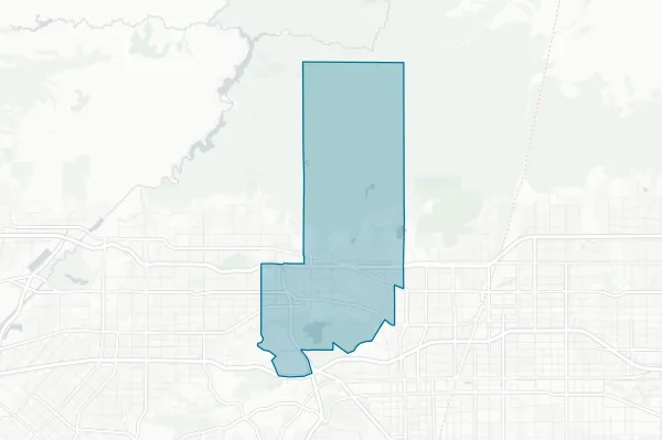 Bonita Unified School District — detail map