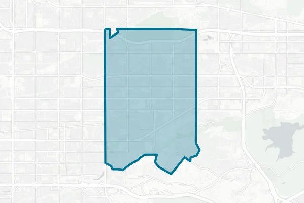 Charter Oak Unified School District — detail map