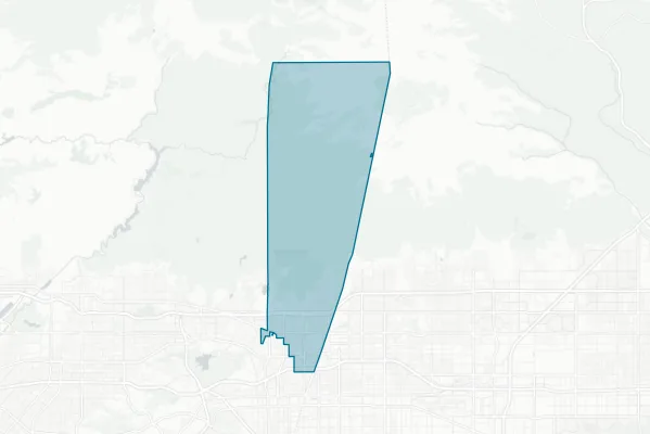 Claremont Unified School District — detail map