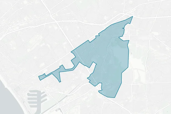 Culver City Unified School District — detail map