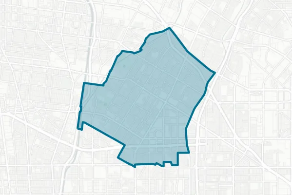 Downey Unified School District — detail map