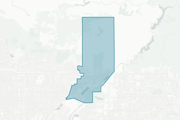 Duarte Unified School District — detail map