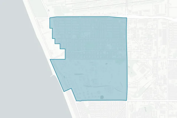 El Segundo Unified School District — detail map