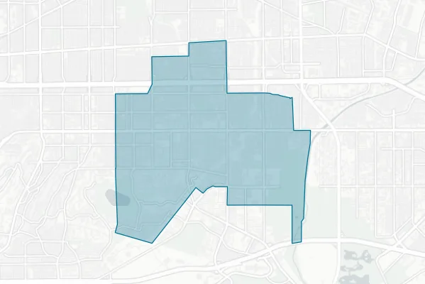 Garvey School District — detail map
