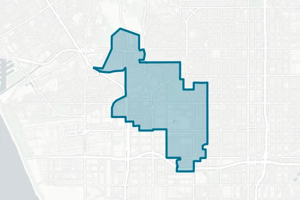 Inglewood Unified School District — detail map