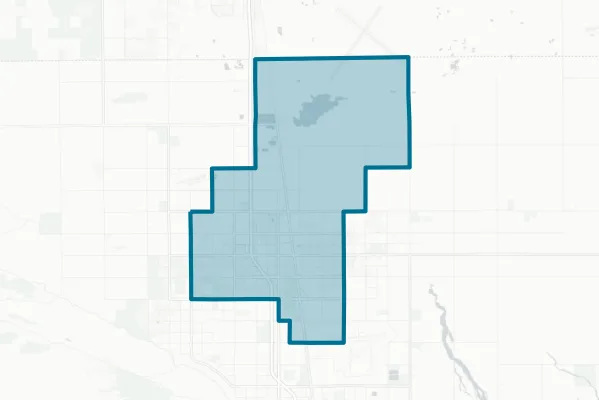 Lancaster School District — detail map