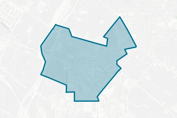 Los Nietos School District — detail map