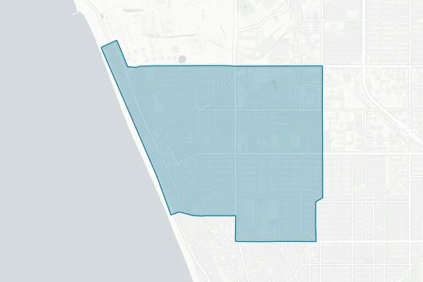 Manhattan Beach Unified School District — detail map