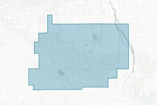 Palmdale School District — detail map