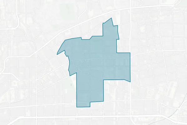 San Gabriel Unified School Distirct — detail map