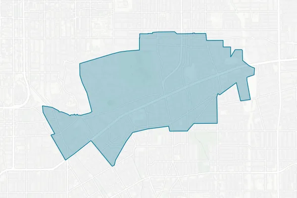 San Marino Unified School District — detail map