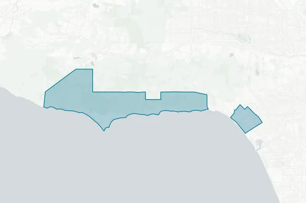 Santa Monica-Malibu Unified School District — detail map