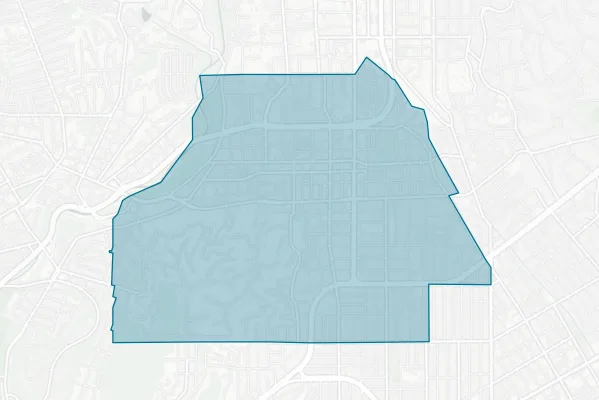 South Pasadena Unified School District — detail map