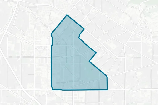 South Whittier School District — detail map