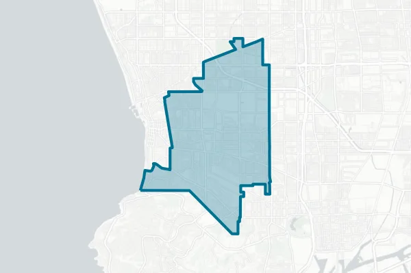 Torrance Unified School District — detail map
