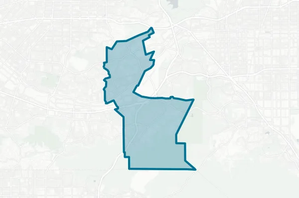 Walnut Valley Unified School District — detail map