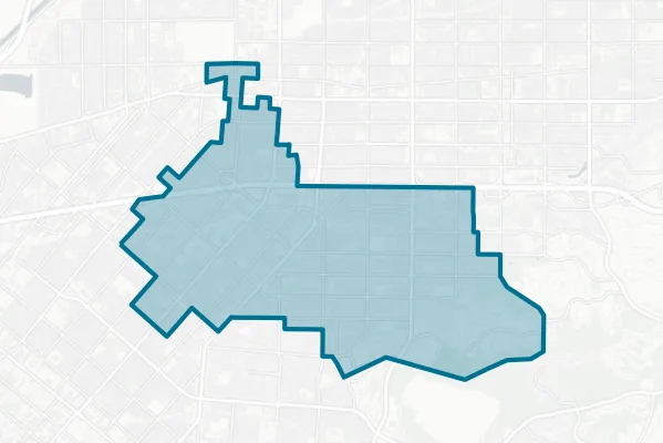 West Covina Unified School District — detail map