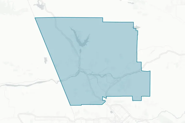 William S. Hart Union High School District — detail map