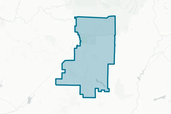Bass Lake Joint Union Elementary School District — detail map