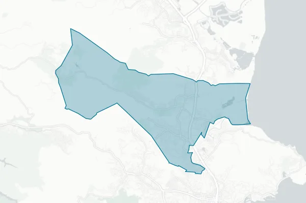 Miller Creek School District — detail map