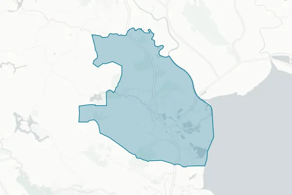 Novato Unified School District — detail map