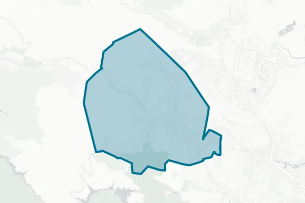 Ross Valley School District — detail map