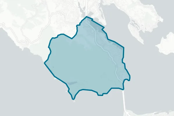 Sausalito Marin City School District — detail map