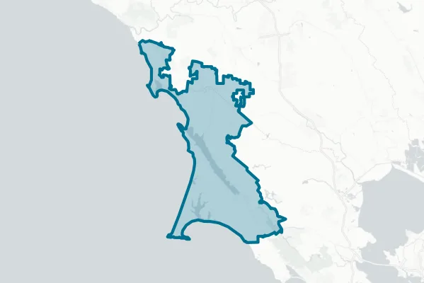 Shoreline Unified School District — detail map